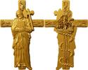 Cameroon 2000 Francs ST. JUDE Thaddeus 12 Apostles Gilded 2 Oz Silver Coin 2000 Francs Cameroon 2025 -
