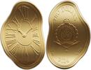 Niue 2 Dollars MELTING CLOCK Salvador Dali Gilded Silver Coin 2$ Niue 2024 -