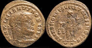 Roman Empire Galerius - SACRA MONET AVGG ET CAESS NOSTR, Ticinum - 27 mm / 9.01 gr. -