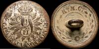 MILITARY BUTTONS Button Infantry Guardia Nacional, Isabel II (1835-1836) - 15 mm -