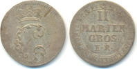 Braunschweig Wolfenbüttel: 2 Mariengroschen. Jahr selten !. Carl I, 1735-80: -