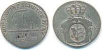 Württemberg: 6 Kreuzer Friedrich II, 1797-1805: -
