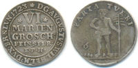 Braunschweig Wolfenbüttel: 6 Mariengroschen August Wilhelm, 1714-1731: -