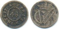 Braunschweig Lüneburg Celle: 1/48 Taler Georg Wilhelm, 1665-1705: -