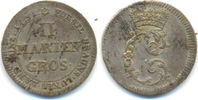 Braunschweig Wolfenbüttel: 2 Mariengroschen Carl I, 1735-80: -