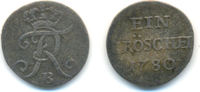 Brandenburg Preussen: 1 Gröschel Breslau Friedrich II. der Große, 1740-1786: -