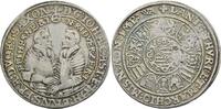 Sachsen Coburg Eisenach: 1/2 Taler Johann Casimir und Johann Ernst, 1572-1633: -