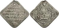 Regensburg Stadt: Klippenförmige Silbermedaille -