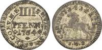 Braunschweig Wolfenbüttel: 4 Pfennig Karl I, 1735-80: -