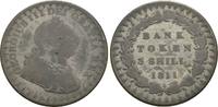 Grossbritannien: Banktoken zu 3 Shilling George III, 1760-1820: -