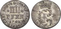 Braunschweig Wolfenbüttel: 4 Pfennig Karl I, 1735-80: -