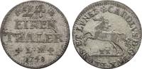 Braunschweig Wolfenbüttel: 1/24 Taler Karl I, 1735-80: -
