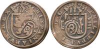Spanien: 8 Maravedis mit vielen Gegenstempeln Philipp III, 1598-1621: -