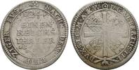 Sachsen Coburg 1/24 Taler Albrecht III.1680-1699 -
