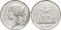 Frankreich: Zinnmedaille Exposition Universelle von. F. Jaque Napoleon III, 1852-1870: -