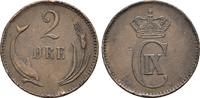 Dänemark: 2 Öre Christian IX, 1863-1906: -