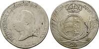 Württemberg: 20 Kreuzer Friedrich II./I., 1797-1816: -