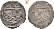 Schwarzburg: Einseitiger Pfennig Mzst. Erfurt Gemeinschaftsprägung, 1601-1623: -