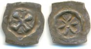 Schweiz Basel Bistum 4-zipfliger Pfennig -