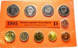 BRD: Kursmünzensatz 1 Pfennig bis 5 Mark -