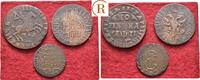 Russland: Lot 3 bessere Kupfermünzen  ss 669.38 元 含税 ＋  50.20 元 运费