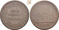 Grossbritannien: Penny Token Wales Flint Lead Works -
