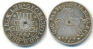 Braunschweig Lüneburg Celle: Georg Wilhelm 8 Gute Groschen 1694 Celle. Selten !! -