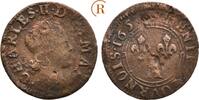 Frankreich Ardennes Charleville: Denier Charles II, 1637-1659: -