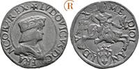 Italien Mailand: Teston als alter Zinnguß Ludwig XII, 1498-1512: -