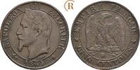 Frankreich: 5 Centimes Strassburg Napoleon III, 1852-1870: -