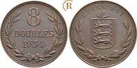 Guernsey: 8 Doubles George V, 1910-1936: -