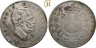 Italien: 5 Lire Vittorio Emanuelle II, 1861-1878: -