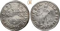 Braunschweig Calenberg Hannover: 12 Mariengroschen Wilder Mann Johann Friedrich, 1665-1679: -