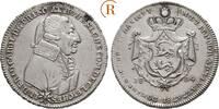 Hohenlohe Neuenstein Öhringen: Silberabschlag von den Stempeln des Dukaten Ludwig Friedrich Karl, 1765-1805: -