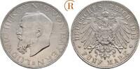 Kaiserreich: Bayern: 5 Mark Ludwig III, 1913-1918: -