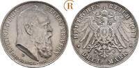 Kaiserreich: Bayern: 3 Mark Prinzregent Luitpold, 1886-1912: -