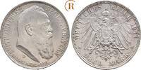 Kaiserreich: Bayern: 3 Mark Prinzregent Luitpold, 1886-1912: -