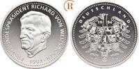 BRD: Silbermedaille auf Richard v. Weizsäcker -