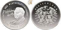 BRD: Silbermedaille auf Ludwig Erhard -