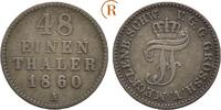 Mecklenburg Schwerin: 1/48 Taler Friedrich Franz II, 1842-1883: -