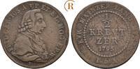 Mainz Erzbistum: 1/2 Kreuzer Friedrich Karl Joseph, 1774-1802: -