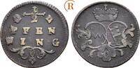 Würzburg Bistum: 1/2 Pfennig Adam Friedrich von Seinsheim, 1755-1779: -