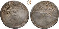 Würzburg Bistum: Pfennig Gottfried von Spitzenberg Helfenstein, 1186-1190: -