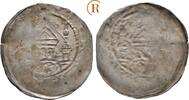 Würzburg Bistum: Pfennig Gottfried von Spitzenberg Helfenstein, 1186-1190: -