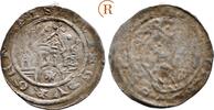 Würzburg Bistum: Pfennig Gottfried von Spitzenberg Helfenstein, 1186-1190: -
