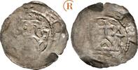 Nürnberg Reichsmünzstätte: Dünnpfennig Konrad III, 1138-1152: -