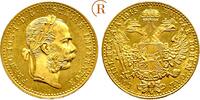 Österreich: 1 Dukat Wien GOLD Franz Joseph I, 1848-1916: -