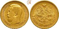 Russland: 7,5 Rubel St. Petersburg Nikolaus II, 1894-1917: -