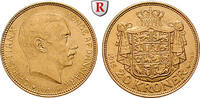 Denmark 20 Kroner Christian X., 1912-1947, Gold, 8,96 g -