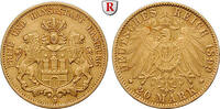 Hamburg 20 Mark 20 Mark 1899, J. Gold. Jaeger 212. -